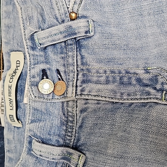 GAP Denim - Gap wide leg capris